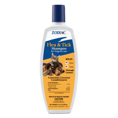 Zodiac Flea and Tick Shampoo for Dogs and Cats 12 oz.