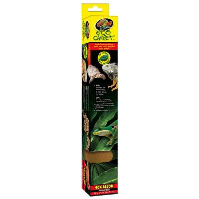 Zoo Med Eco Carpet Reptile Terrarium Carpet Tan 40 gal Breeder Size