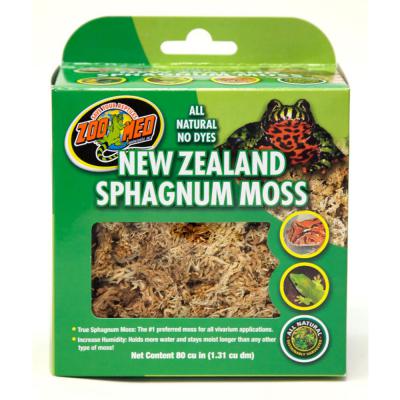 Zoo Med New Zealand Sphagnum Moss Brown 80 Cu. In.