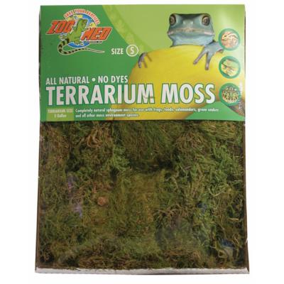 Zoo Med Terrarium Moss Substrate Green 5 gal Small